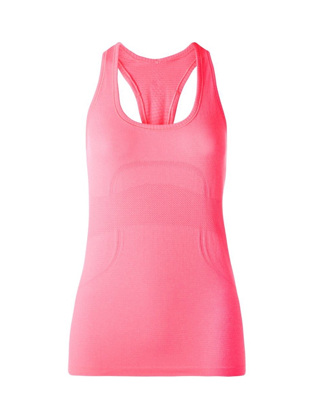 Lululemon Swiftly Tech Racerback Tank Top in Heathered Neon Pink Size: Small